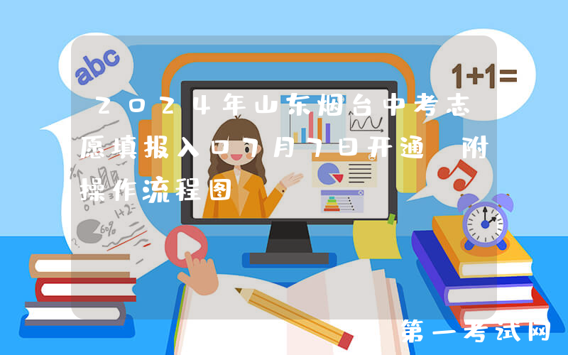 2024年山东烟台中考志愿填报入口7月7日开通 附操作流程图